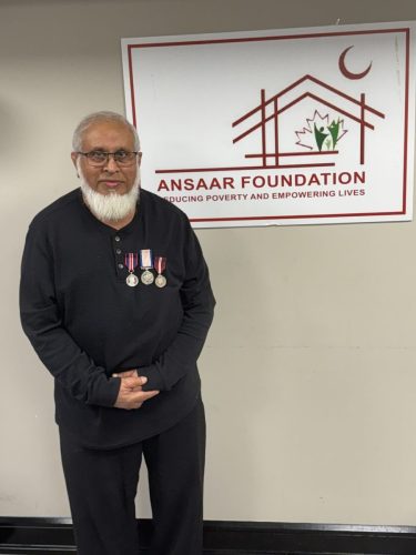 Imam Abdul Hai Patel our trustee , received the King Charles Medal in the mail—a prestigious honor awarded to individuals who have made significant contributions to their community and society. He was nominated by the Canadian Interfaith Conversation and Minister of Defence, the Honorable Bill Blair, with whom he has served for 30 years when he was a Toronto Police officer and later. 